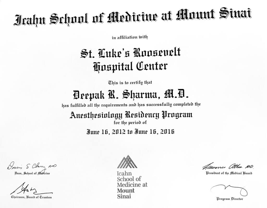 Sharma Residency Diploma